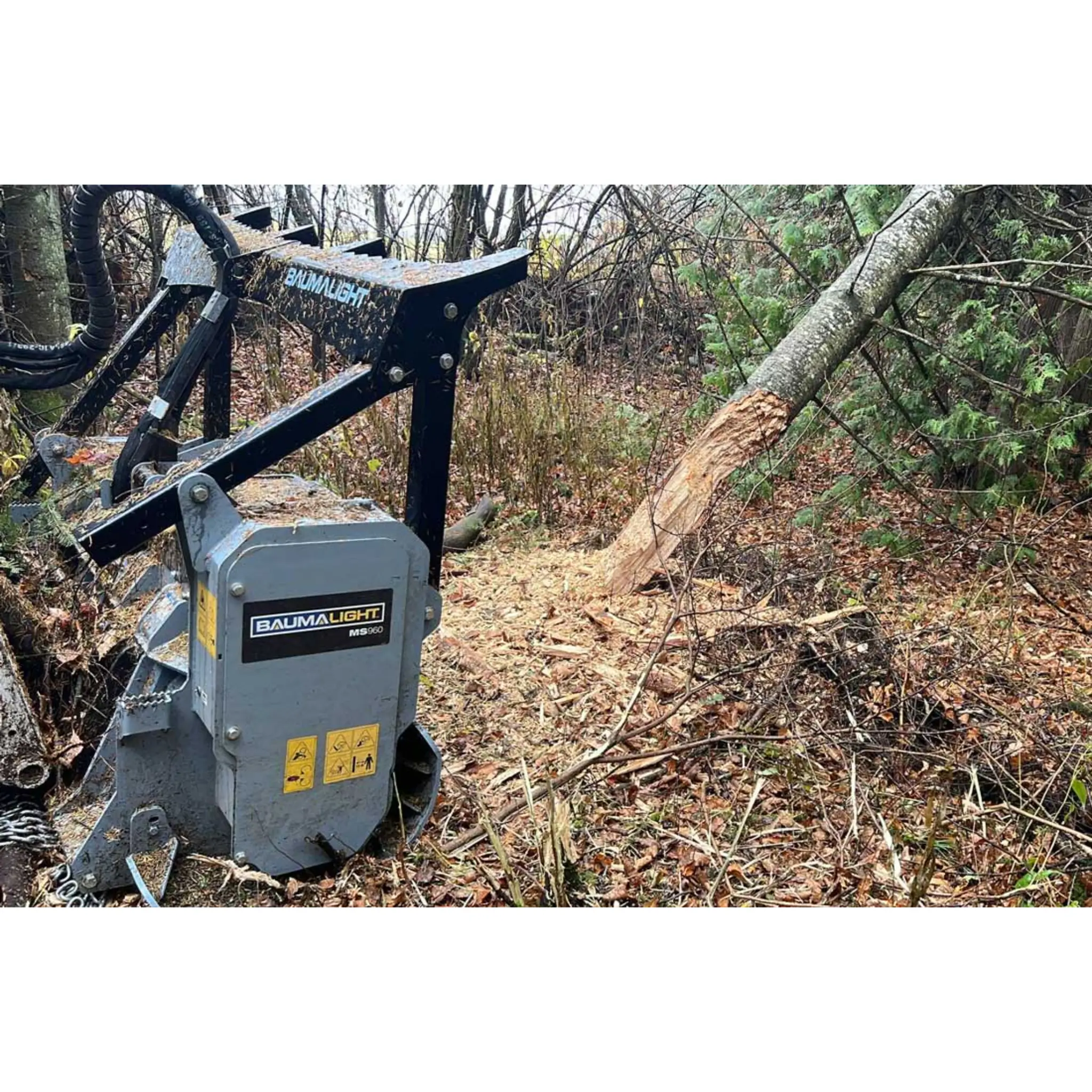 Baumalight | MS960 Heavy Duty Fixed Tooth Mulcher For Skid Steers - Image 3