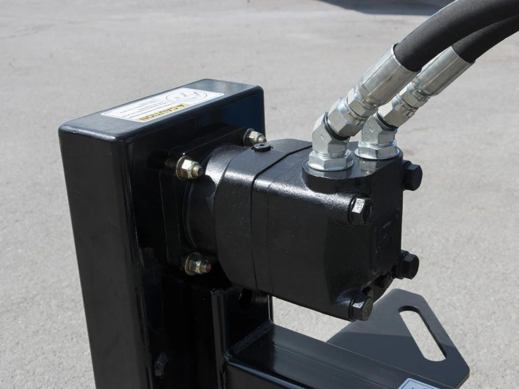 BLUE DIAMOND Extreme Duty Power Rake for Skid Steer, Hydraulic Angle - Image 5