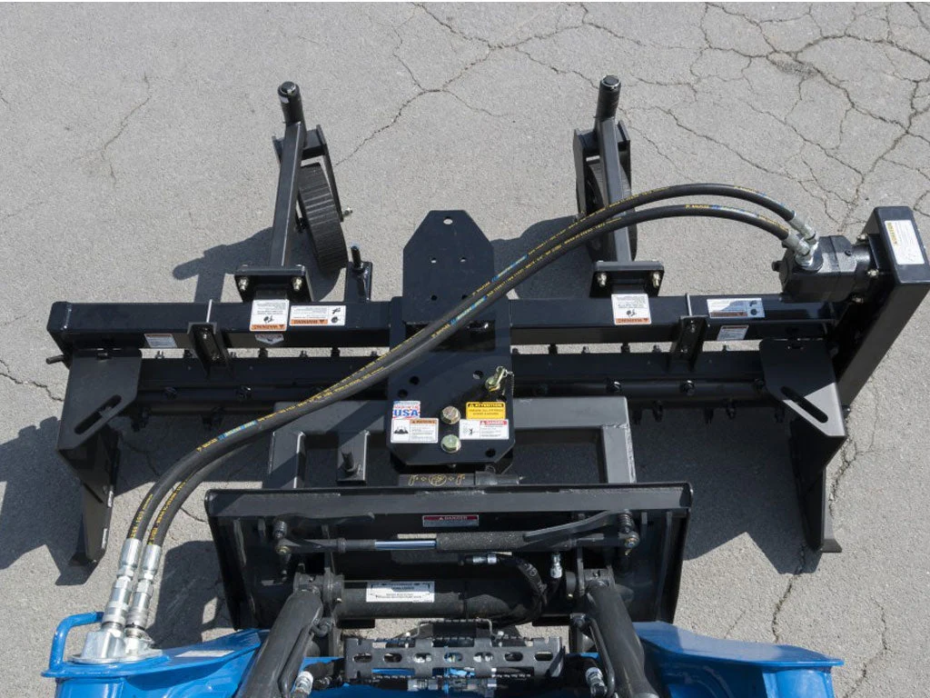 BLUE DIAMOND Extreme Duty Power Rake for Skid Steer, Hydraulic Angle - Image 6