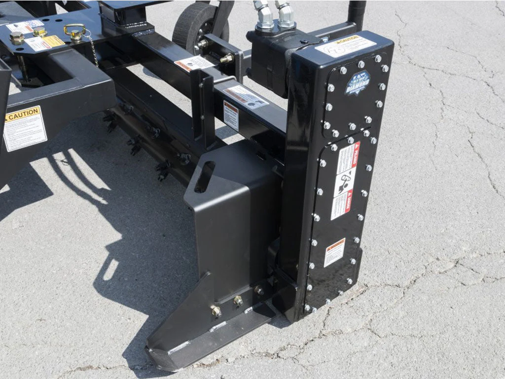 BLUE DIAMOND Extreme Duty Power Rake for Skid Steer, Hydraulic Angle - Image 8