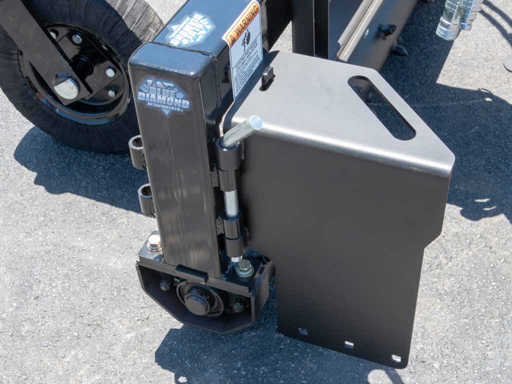 BLUE DIAMOND Power Rake for Mini Skid Steer - Image 9