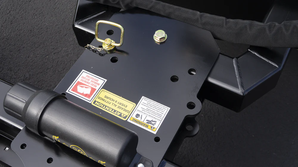 BLUE DIAMOND SEVERE DUTY SKID STEER POWER RAKE, MANUAL ANGLE - Image 5