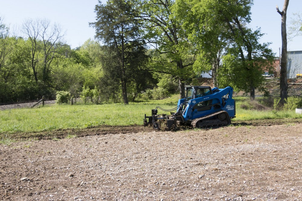 BLUE DIAMOND SEVERE DUTY SKID STEER POWER RAKE, MANUAL ANGLE - Image 8