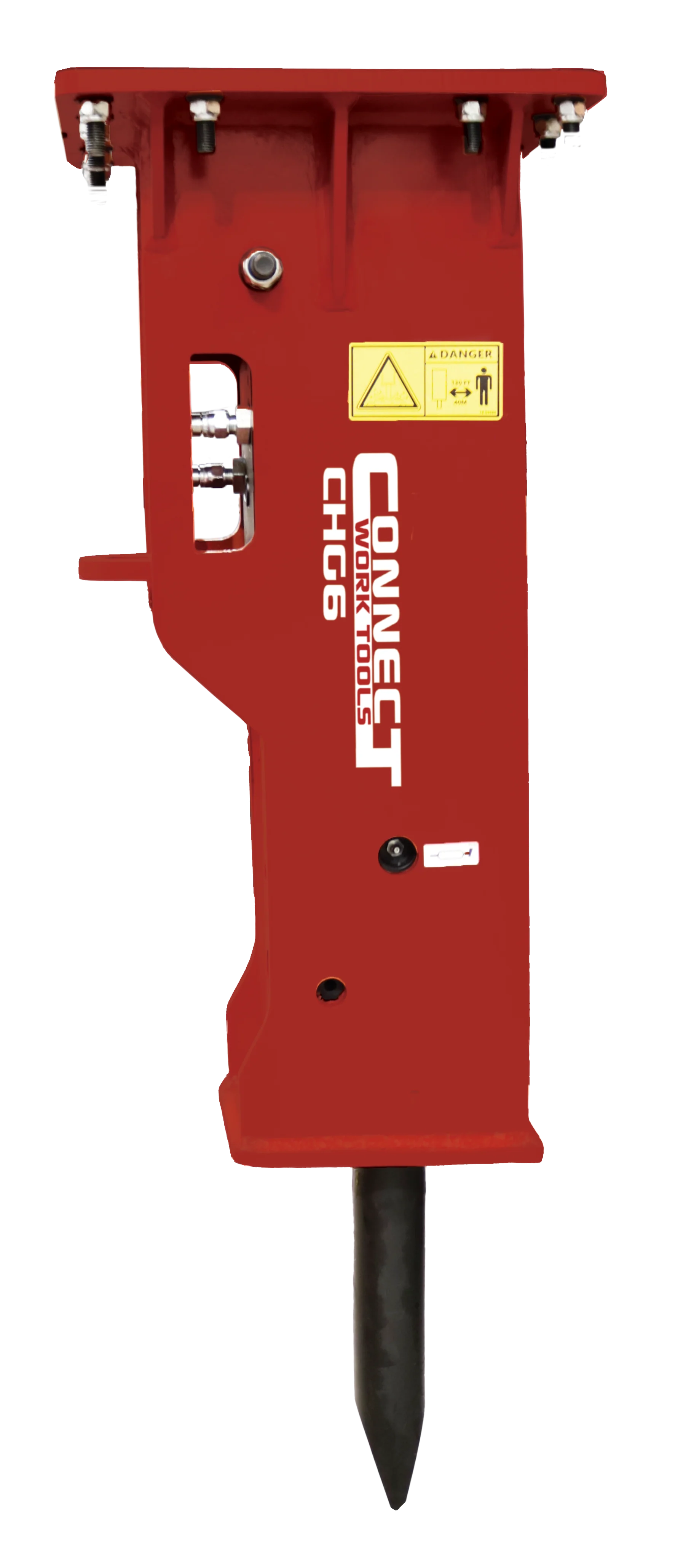 Connect Work Tools | CHG Series Hammer for Excavator | 2200 - 40000lbs - Image 11