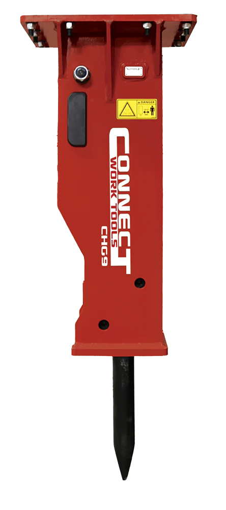 Connect Work Tools | CHG Series Hammer for Excavator | 2200 - 40000lbs - Image 6