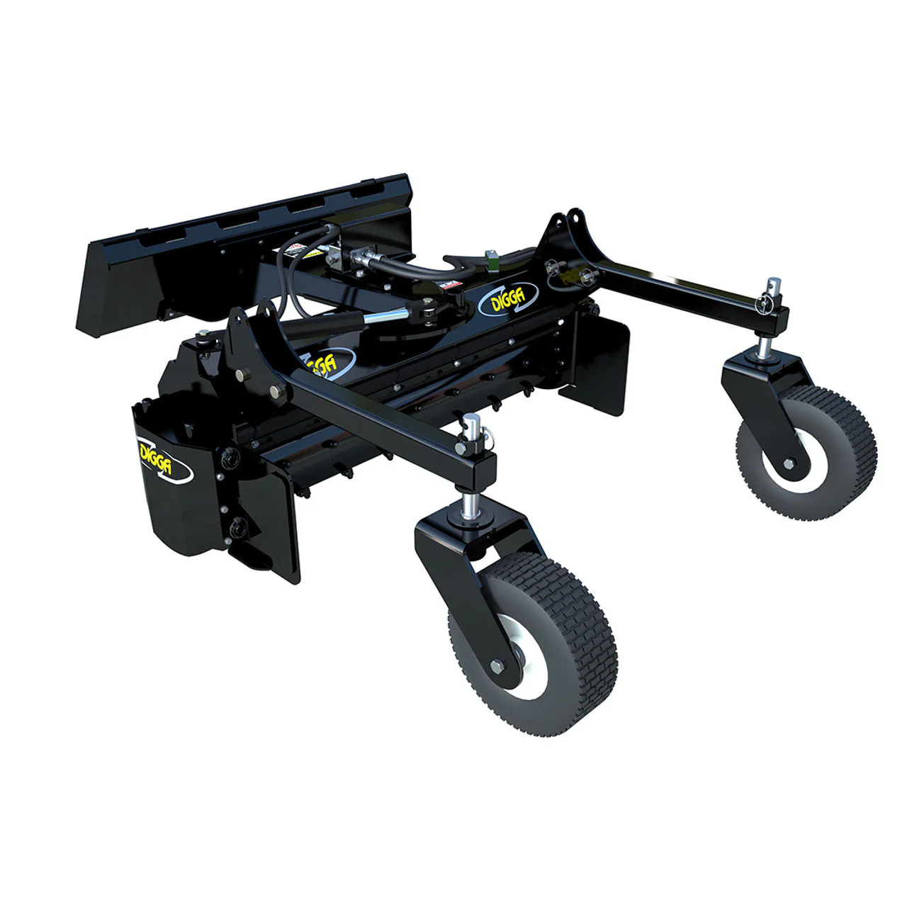 Digga Mini Skid Steer Loader Soil Conditioner Power Rake - Image 3
