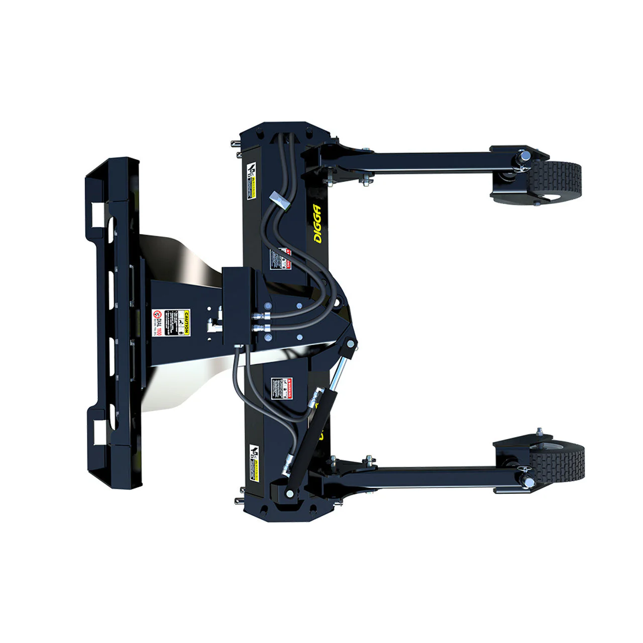 Digga Mini Skid Steer Loader Soil Conditioner Power Rake - Image 6