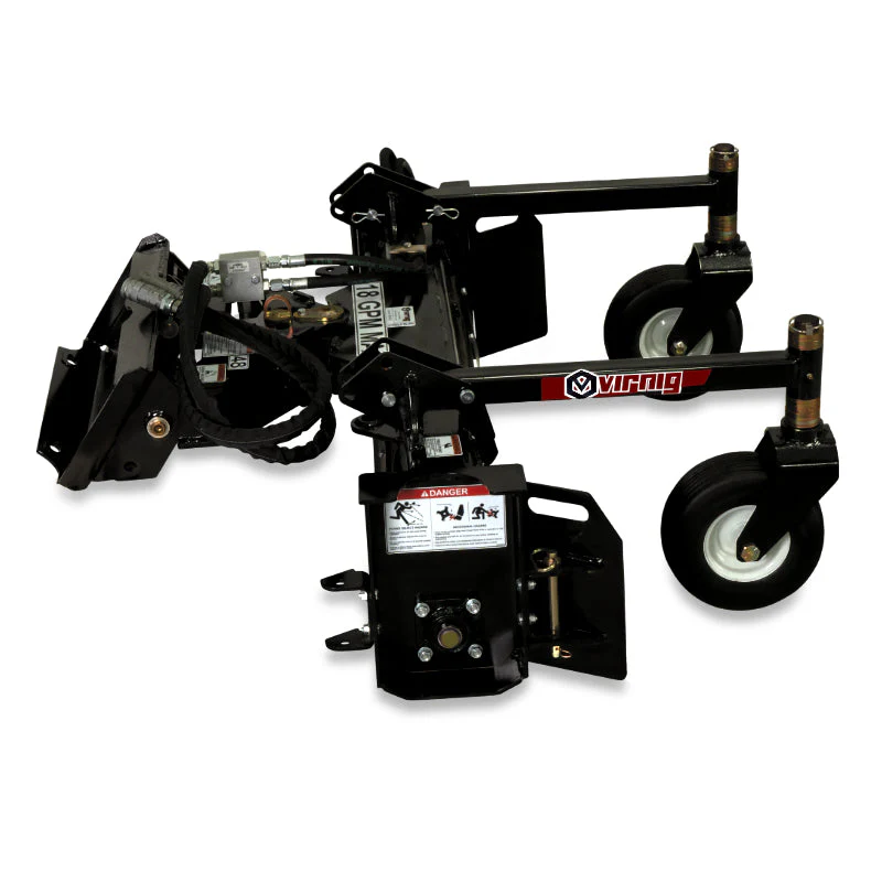 Virnig v20 Power Rake for Mini Skid Steer - Image 3