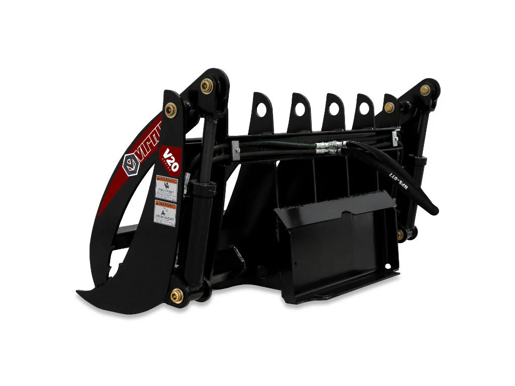 Virnig V20 Root Rake Grapple for Mini Skid Steer - Image 6